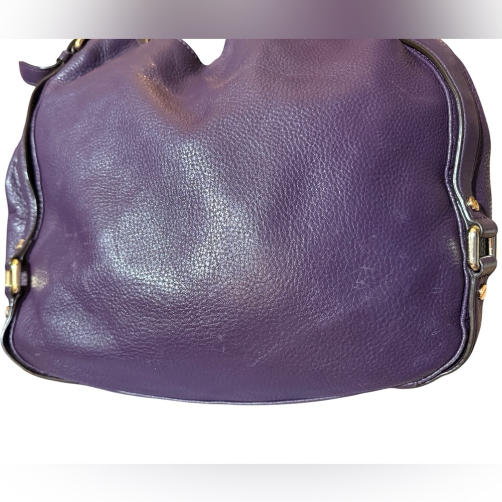 Michael Kors Bedford Large Shoulder Bag in Violet/Purple - Picture 6 of 16